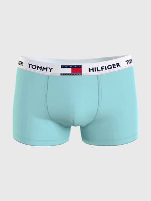 Tommy Hilfiger Tommy 85 Stretch Cotton Logo Trunks Moški Spodnje Perilo Modra | TH064HOV