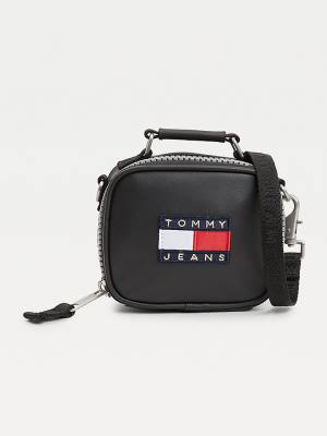 Tommy Hilfiger Tommy Badge Nano Ženske Torbice Črna | TH215GRI