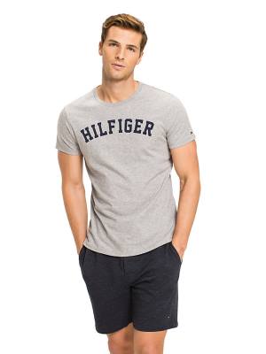 Tommy Hilfiger Tommy Hilfiger Logo Moški Pižama Siva | TH208NYZ