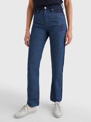 Tommy Hilfiger Tommy Icons High Rise Straight Ženske Kavbojke Denim | TH762CAJ