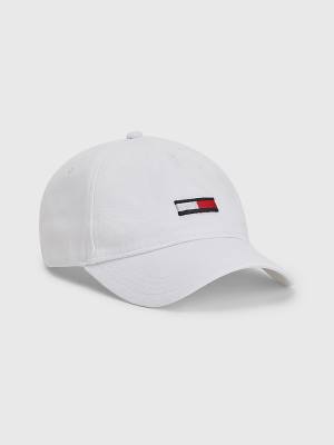 Tommy Hilfiger Tommy Jeans Cap Moški Kapa Bela | TH534HFY