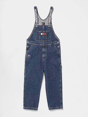 Tommy Hilfiger Tommy X AAPE Denim Dungarees Moški Kavbojke Denim | TH425BXD